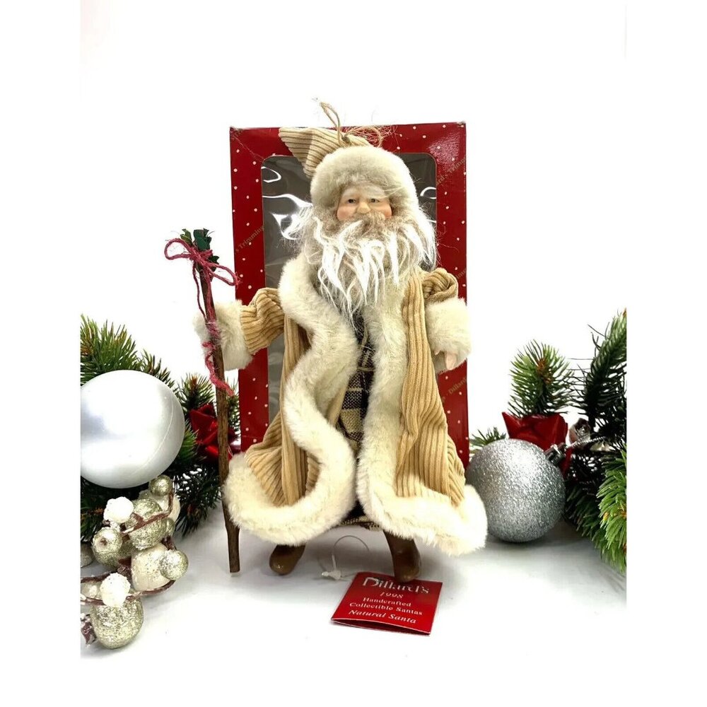 Santa Clause Vintage Christmas Dillard Decor Gift